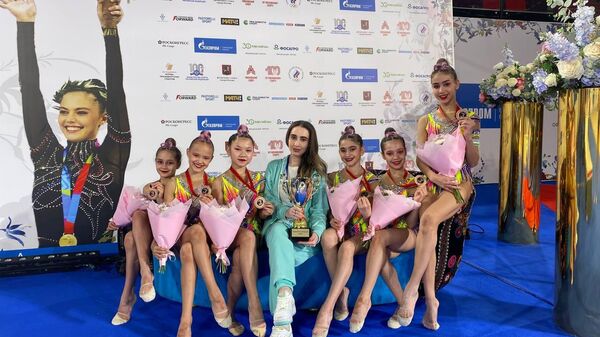 Юные гимнастки Узбекистана - Sputnik Узбекистан