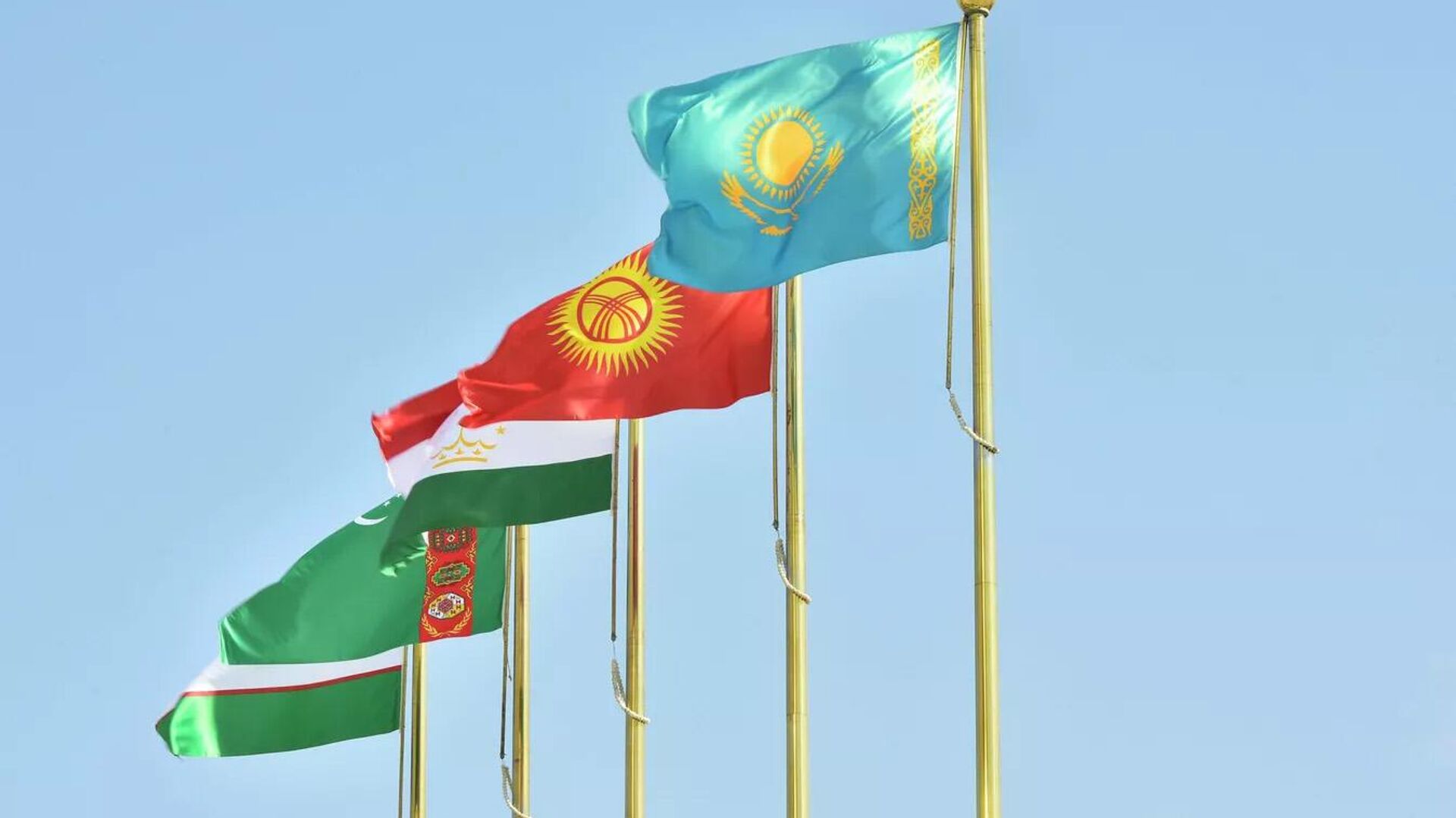 Флаги стран ЦА - Sputnik Узбекистан, 1920, 16.03.2023