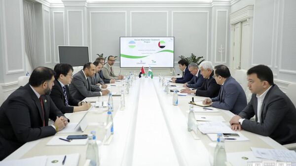 БАА компанияси Тошкентдаги оқава сувларини тозалашга ёрдам беради - Sputnik Узбекистан