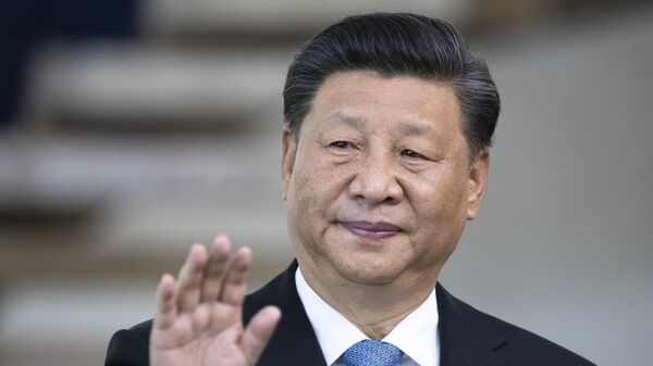 Председатель Китайской Народной Республики Си Цзиньпин. Архивное фото - Sputnik Ўзбекистон