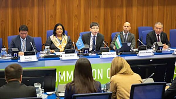 Делегация Узбекистана приняла участие заседаниях очередной сессии Комиссии ООН по наркотикам. - Sputnik Узбекистан