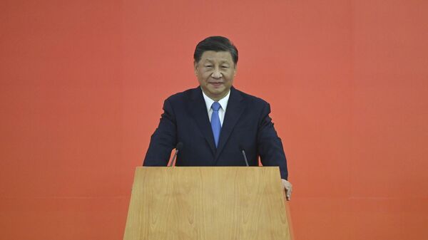 Председатель Китая Си Цзиньпин. Архивное фото. - Sputnik Узбекистан
