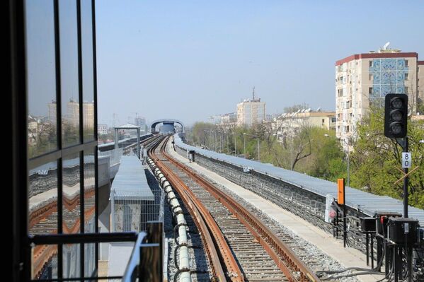 В Ташкенте протестировали новые станции метро. - Sputnik Ўзбекистон