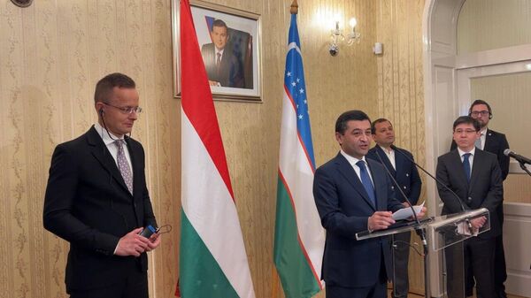 Otkritie posolstva Uzbekistana v Vengrii - Sputnik O‘zbekiston