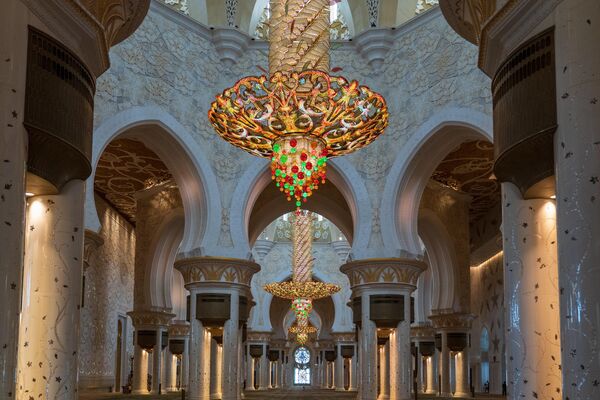 Мечеть шейха Зайда в Абу-Даби, ОАЭ - Sputnik Узбекистан