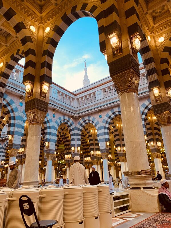  Мечеть Масджид ан-Набави в Медине, Саудовская Аравия - Sputnik Узбекистан