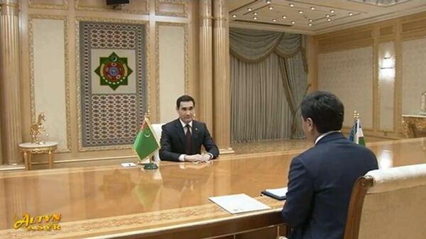 Baxtiyor Saidov Turkmaniston prezidenti bilan uchrashdi - Sputnik O‘zbekiston