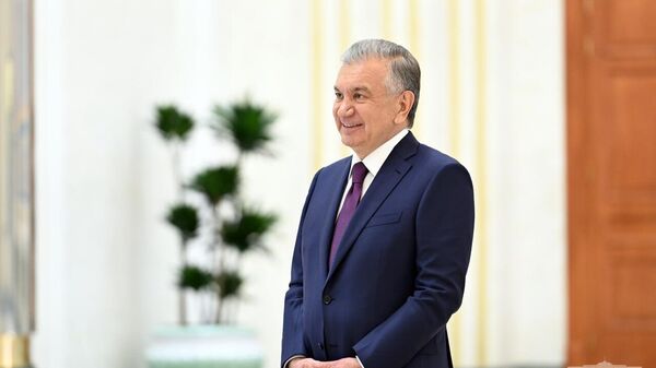 Prezident Shavkat Mirziyoyev oznakomilsya s prezentatsiyey o konsepsii proyekta goroda Noviy Tashkent. - Sputnik O‘zbekiston