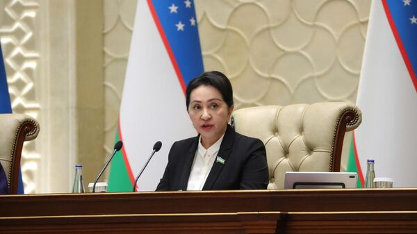Танзила Камаловна Нарбаева на заседании сенаторов - Sputnik Узбекистан