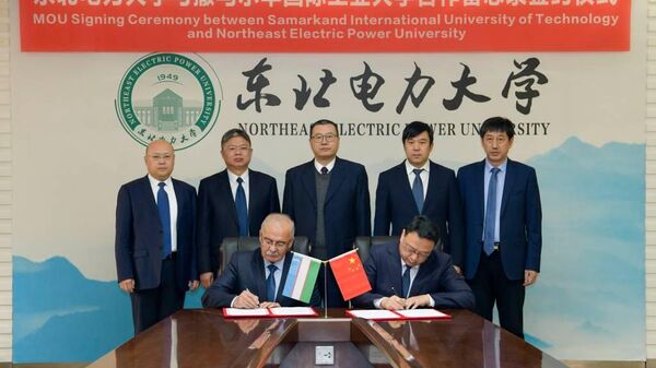 В Самарканде будет создан Китайский институт энергетических технологий - Sputnik Ўзбекистон