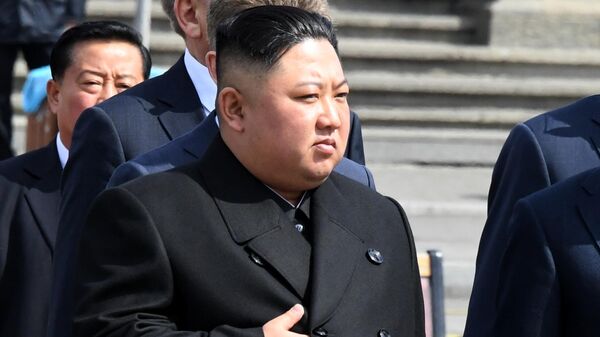 Лидер КНДР Ким Чен Ын. Архивное фото - Sputnik Узбекистан