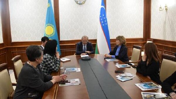 В Астане состоялся брифинг, посвященный развитию узбекско-казахстанского сотрудничества в сфере туризма - Sputnik Узбекистан