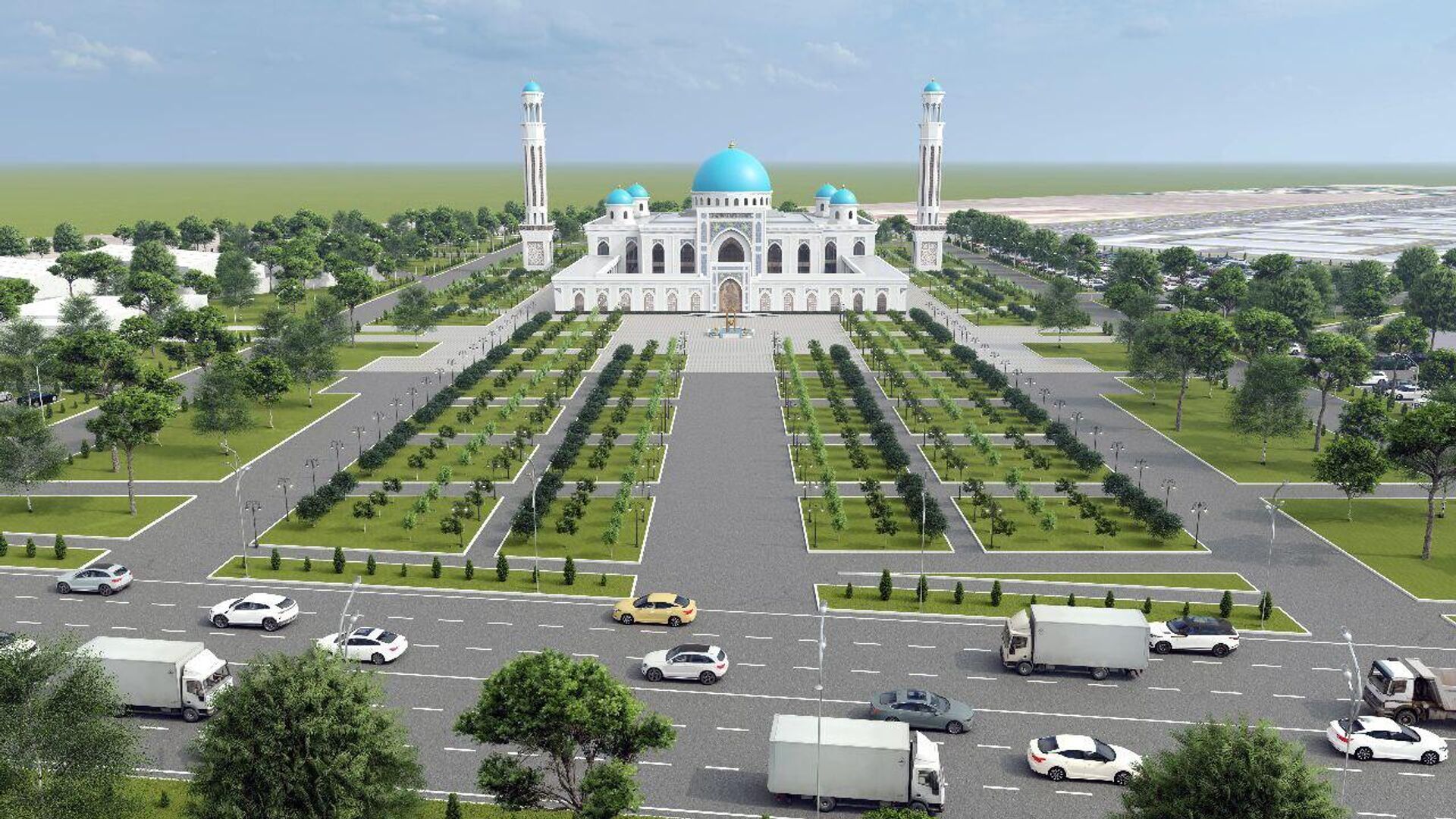 В Сурхандарье начали строить еще одну мечеть - Sputnik Ўзбекистон, 1920, 20.04.2023
