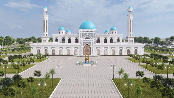 В Сурхандарье начали строить еще одну мечеть - Sputnik Ўзбекистон