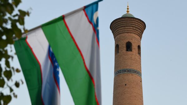Флаг Узбекистана. Архивное фото - Sputnik Узбекистан