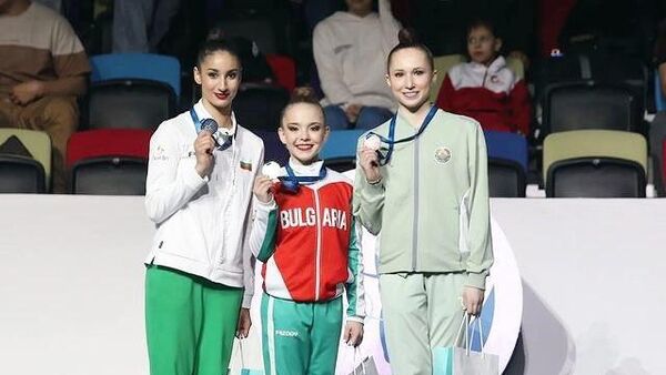 В Баку (Азербайджан) завершился очередной этап Кубка мира по художественной гимнастике - Sputnik Ўзбекистон