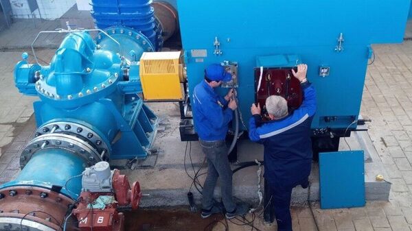 В Намангане введены в эксплуатацию новые энергосберегающие насосные агрегаты - Sputnik Ўзбекистон