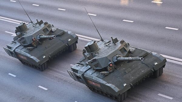 Tanki T-14 Armata. Arxivnoe foto - Sputnik O‘zbekiston