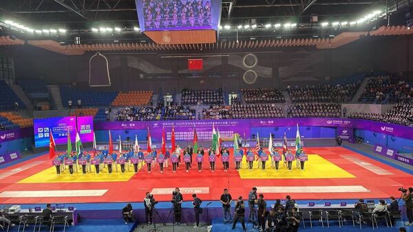 В китайском городе Ханчжоу стартовал чемпионат Азии по курашу и один из этапов Мировой серии. - Sputnik Узбекистан
