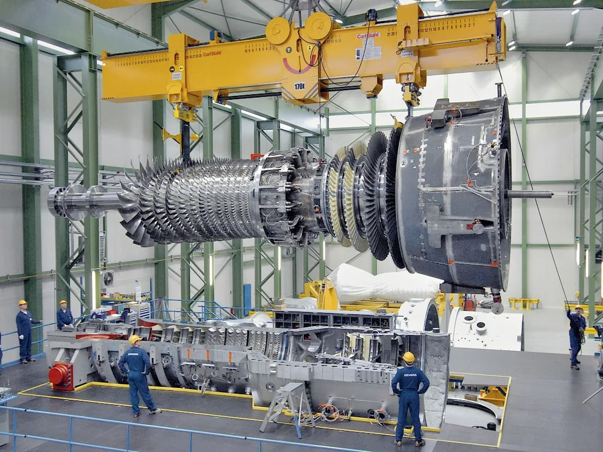 Производство газовых турбин