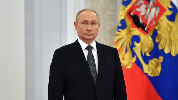 Президент РФ В. Путин. Архивное фото - Sputnik Узбекистан