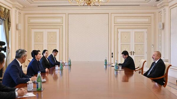 Prezident Azerbaydjana I.Aliyev prinyal Predsedatelya Senata Oliy Majlisa Uzbekistana T.Narbayevu - Sputnik O‘zbekiston