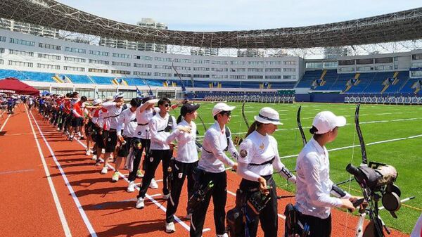 Лучники Узбекистана участвуют в Кубке мира - Sputnik Узбекистан