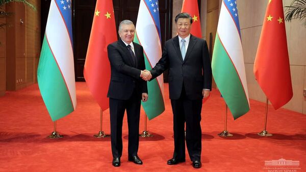 Встреча Шавката Мирзиёева и Си Цзиньпина, Сиань, Китай - Sputnik Узбекистан