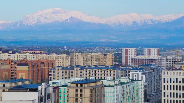 Панорама Ташкента с высоты семнадцатого этажа. - Sputnik Ўзбекистон