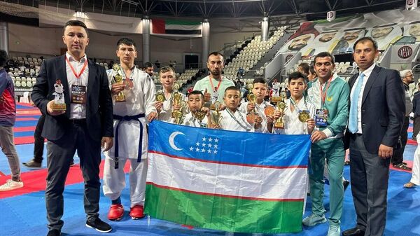 Давлатбек Абдуллаев из Бекабада стал победителем международного турнира в ОАЭ. - Sputnik Узбекистан