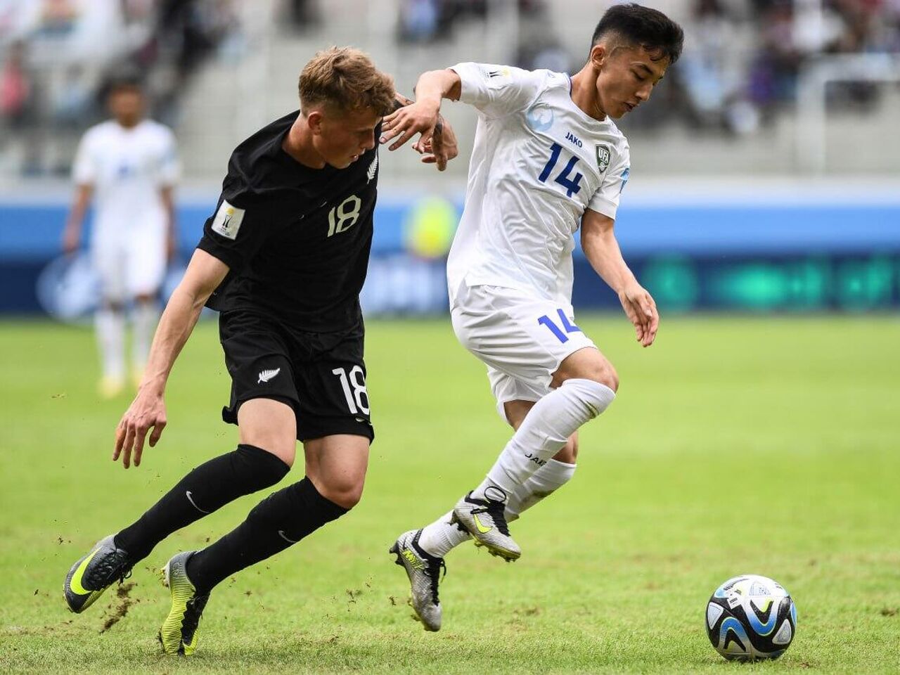 ЧМ по футболу U-20: самые яркие моменты матча Узбекистан-Новая Зеландия —  видео