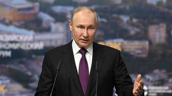 Владимир Путин выступает на Евразийском экономическом совете – прямая трансляция. - Sputnik Узбекистан