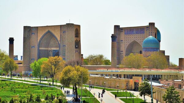 Мечеть Биби-Ханым в Самарканде. - Sputnik Узбекистан