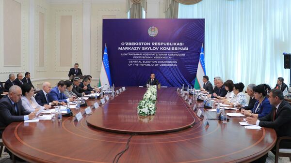 Заседание Центральной избирательной комисси. - Sputnik Узбекистан