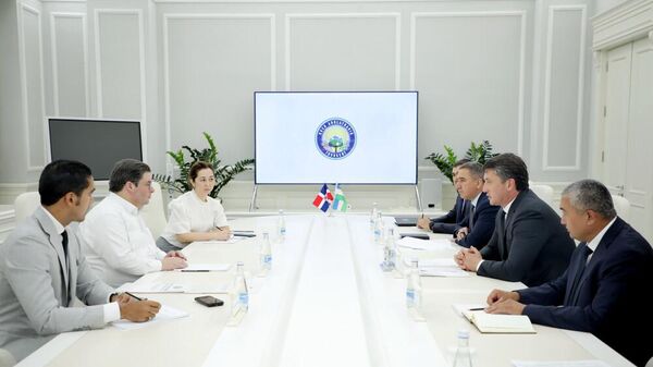 Встреча с послом Доминиканской республики в хокимияте Ташкента - Sputnik Узбекистан