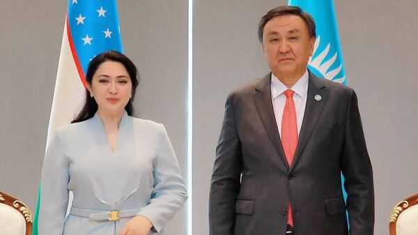 Встреча Хилолы Умаровой с Генеральным секретарем ОТГ - Sputnik Узбекистан