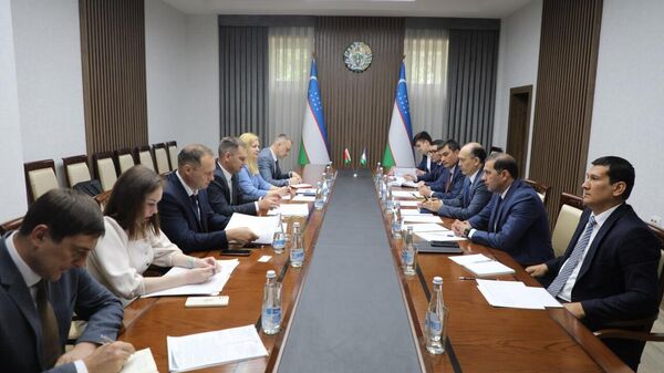 Заседание узбекско – белорусской совместной комиссии по международным автомобильным перевозкам - Sputnik Узбекистан