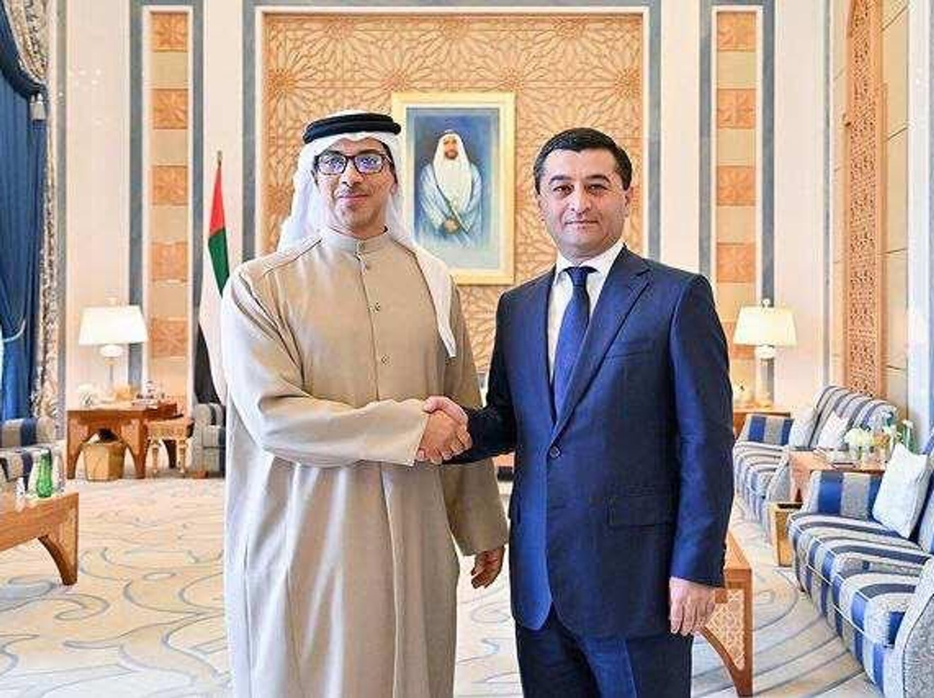 Baxtiyor Saidov BAA Vitse prezidenti Bilan Uchrashdi