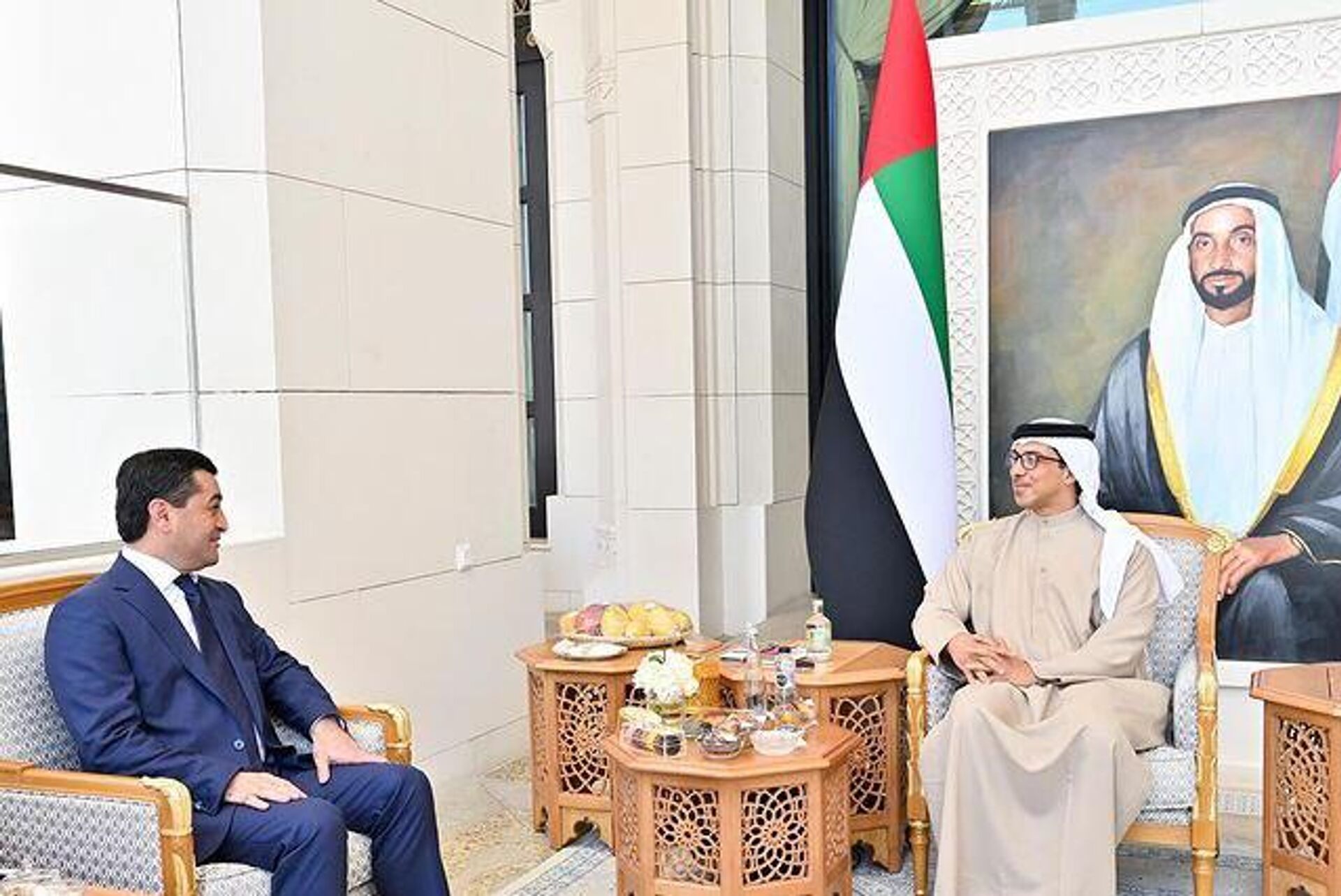 Baxtiyor Saidov BAA Vitse prezidenti Bilan Uchrashdi