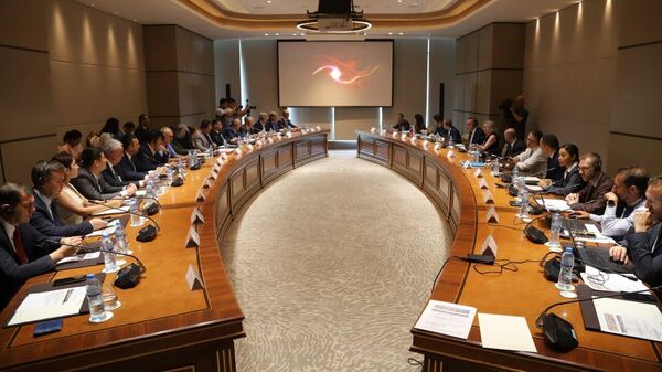  Встреча представителей таможенных служб Узбекистана и Казахстана - Sputnik Узбекистан