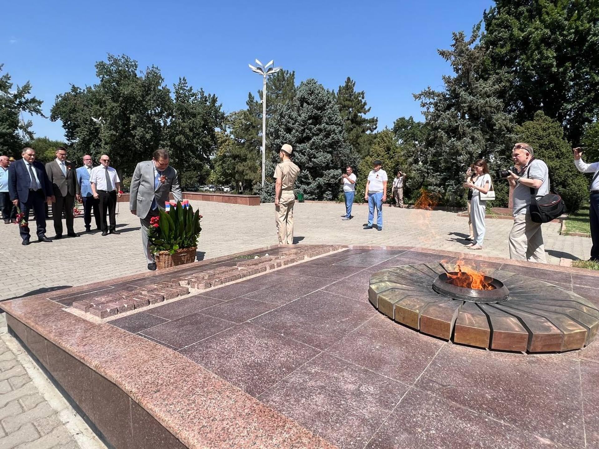 В Ташкенте вспоминают Великую Отечественную войну - Sputnik Ўзбекистон, 1920, 22.06.2023