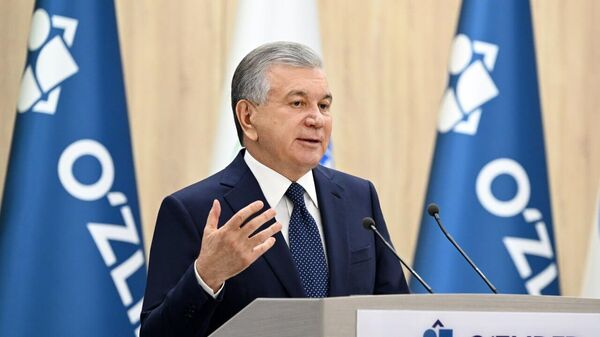 Shavkat Miromonovich Mirziyoyev kandidat v prezidenti ot partii Liberalno-demokraticheskaya partiya Uzbekistana - Sputnik O‘zbekiston