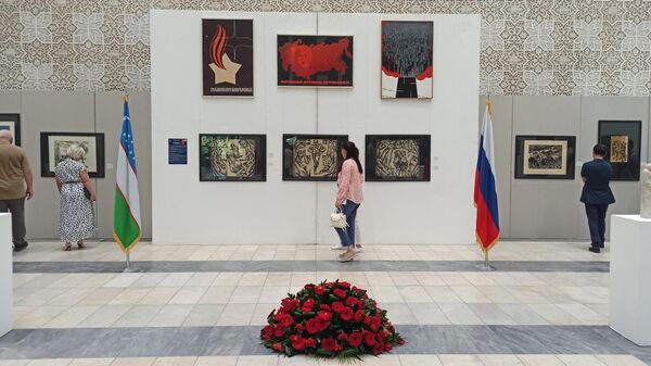 В Ташкенте открылась выставка художников-фронтовиков и мастеров послевоенного поколения – Завещано помнить! - Sputnik Узбекистан