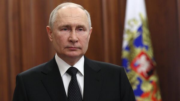 Обращение президента РФ В. Путина к гражданам России - Sputnik Узбекистан