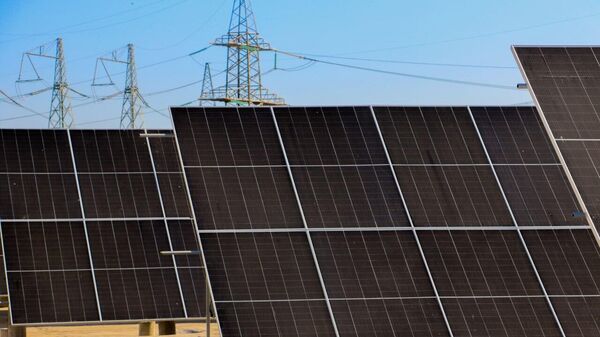 На Талимарджанской ТЭС сдана в эксплуатацию солнечная фотоэлектрическая станция мощностью 1 МВт - Sputnik Узбекистан