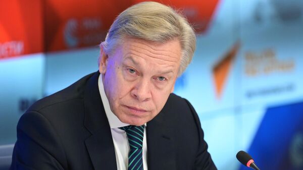 Senator Rossiyskoy Federatsii Aleksey Pushkov. Arxivnoe foto - Sputnik O‘zbekiston