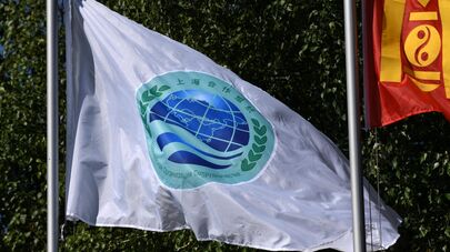 Президент РФ В. Путин принимает участие в заседании Совета глав государств – членов ШОС в Бишкеке