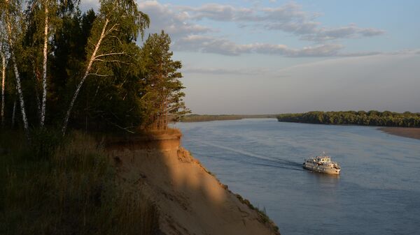 Река Обь в Новосибирской области - Sputnik Узбекистан