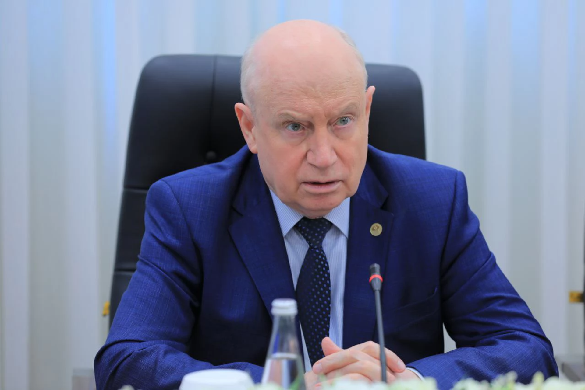 Глава Миссии наблюдателей от СНГ, Генеральный секретарь СНГ Сергей Лебедев. - Sputnik Узбекистан, 1920, 24.05.2024