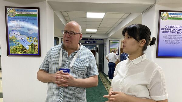 Директор Центра европейско-азиатских исследований Андрей Русаков принял участие в наблюдении за выборами - Sputnik Узбекистан